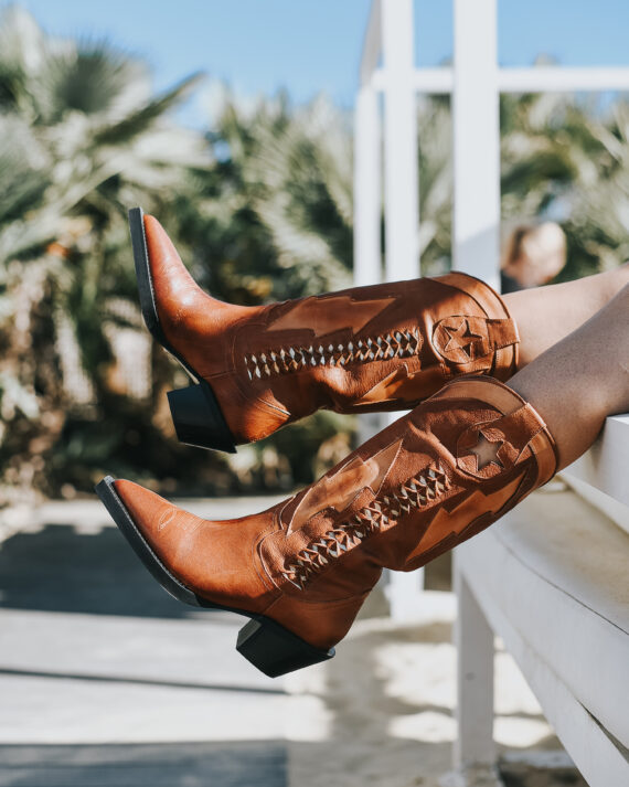 West Ziggy Boots Tan