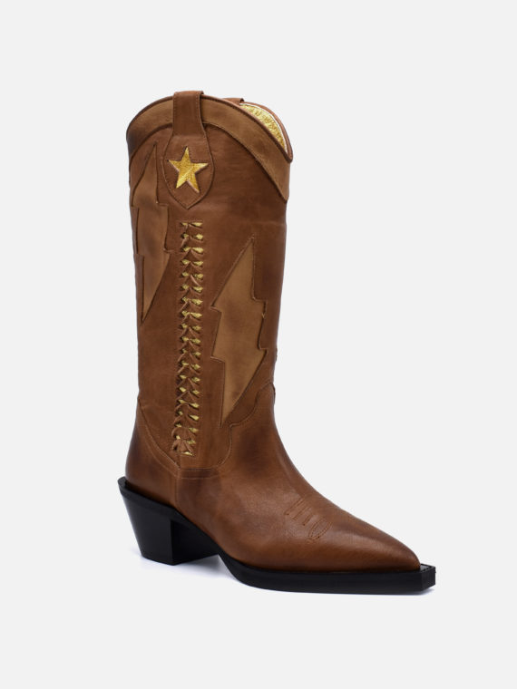 West Ziggy Boots Tan