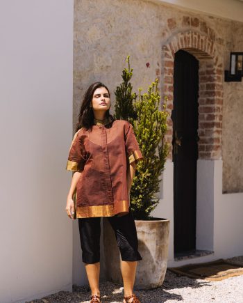 MILOS SHEER SET SHIRT