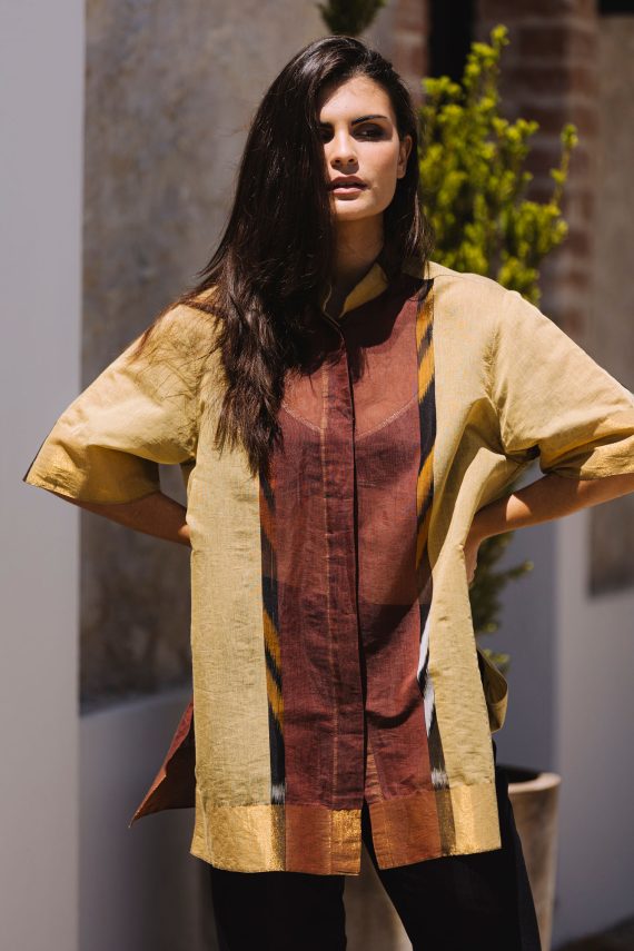 MILOS SHEER SET SHIRT