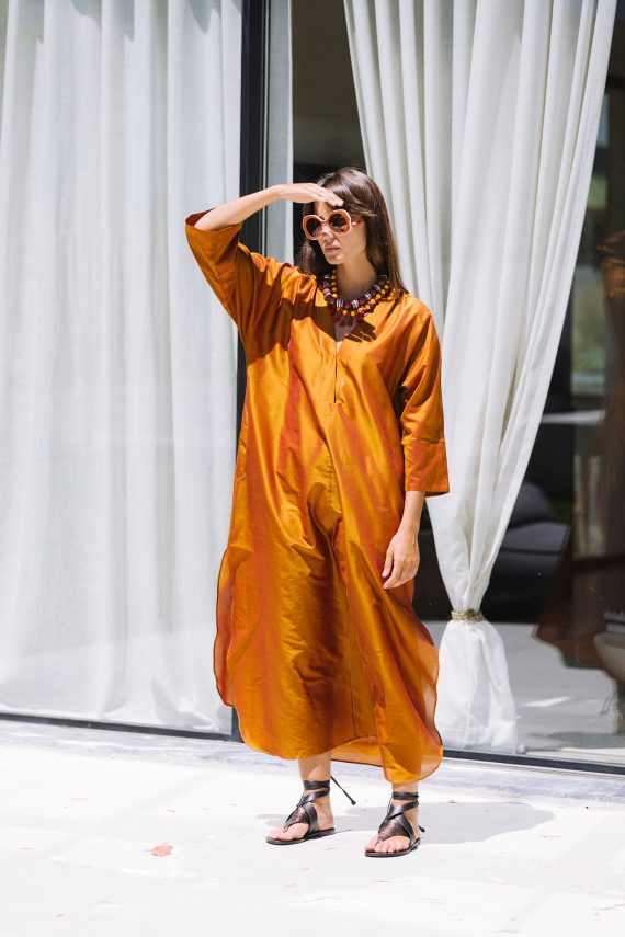 GREEK KAFTAN ORANGE
