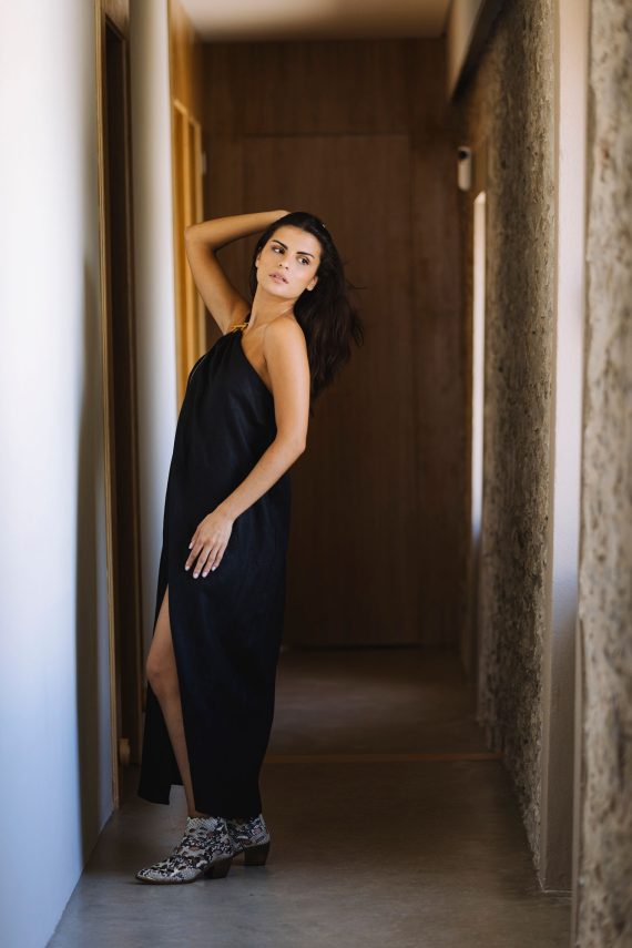 ROMAN DRESS BLACK