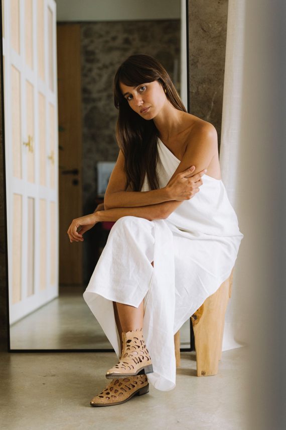 ROMAN DRESS WHITE