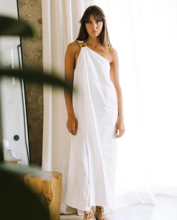 ROMAN DRESS WHITE