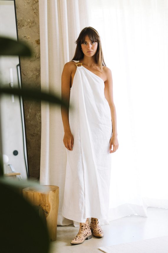 ROMAN DRESS WHITE