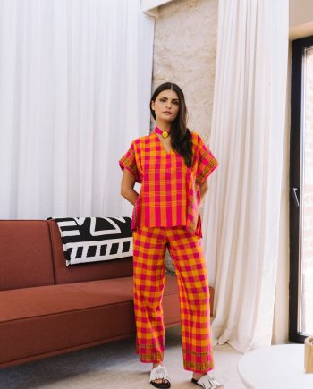 PAROS SET ROSE-ORANGE