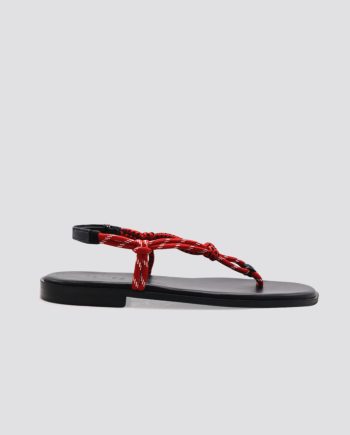 T-Cord Sandals Red