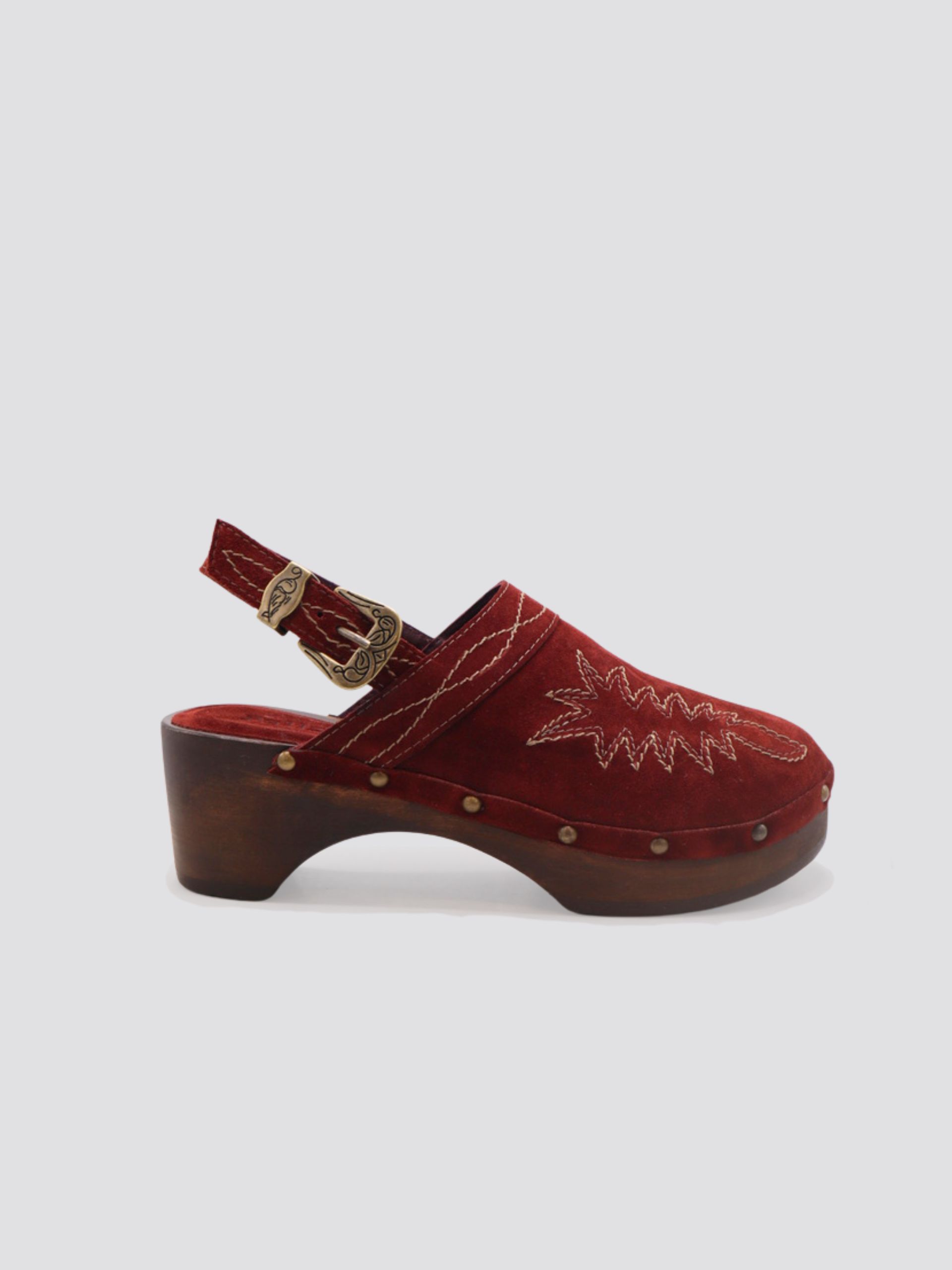 West Clogs Crimson